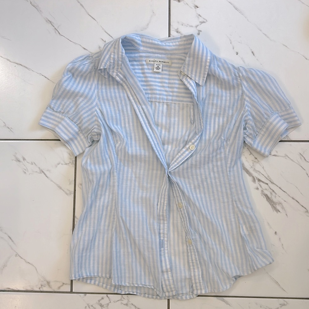 Women’s Banana Republic button down top XS Petite